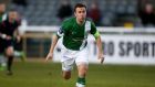 David Cassidy scored twice as Bray routed Limerick 4-0. Photograph: Inpho