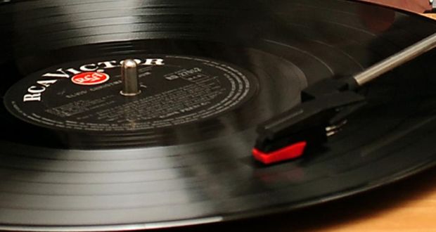 File photo dated  of a record player  as sales of vinyl soars