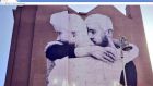 A screengrab of the website youthdefence.ie on Thursday appears to have been hacked and now features an image of   Joe Caslin’s mural on South Great Georges St. 