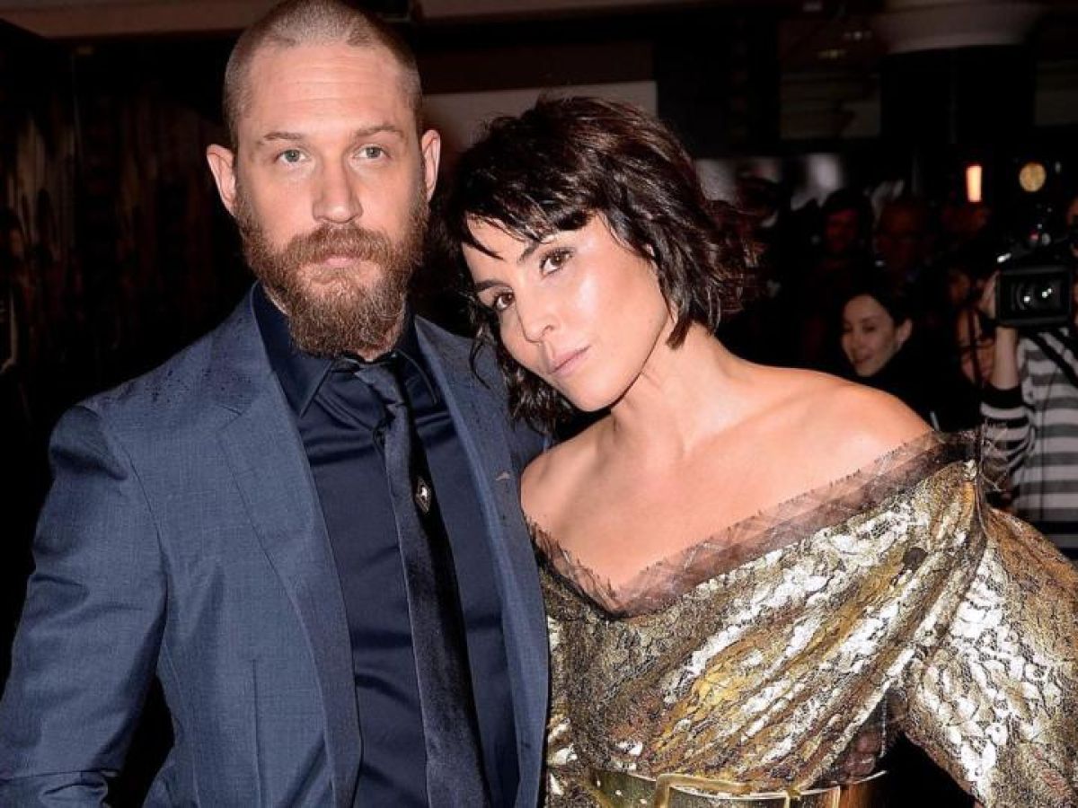 Noomi Rapace with cool, Husband  