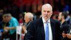 Gregg Popovich was one of the first NBA coaches to start seriously trawling overseas for talent, the constant influx of under-rated international players has helped Spurs to a quintet of titles. Photograph: Paul Buck/Epa.