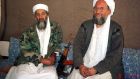 Osama bin Laden (left) sits with his adviser Ayman al-Zawahiri, an Egyptian linked to the al Qaeda network, during an interview with Pakistani journalist Hamid Mir  in  November, 2001.  Photograph: Hamid Mir/Editor/Ausaf Newspaper for Daily Dawn/Reuters