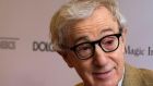 Director Woody Allen: says of his TV series  commission, “I’m doing my best with it. I’m struggling with it at home. I should never have gotten into this.” Photograph: Lucas Jackson/Reuters