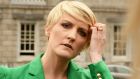 Senator Averil Power after announcing her resignation from the Fianna Fáil party. Photograph: Cyril Byrne 