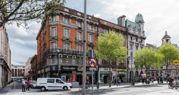 The block of retail and office properties at O’Connell Street, Abbey Street and Sackville Place in Dublin city centre