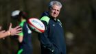Warren Gatland has named nine uncapped players in his 47-man training squad for the Rugby World Cup. Photograph: Getty