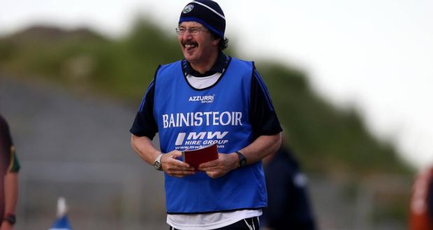 Laois manager Séamus Plunkett has returned to his post. Photo: Donall Farmer/Inpho