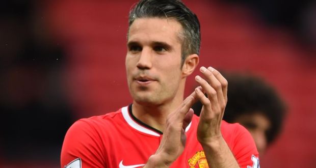  Robin van Persie: “It’s my ambition to play the next years. I’m thinking about my family and my children with every decision I take.” Photograph:  Shaun Botterill/Getty Images.