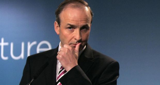 Fianna Fáil leader Micheál Martin TD has accused Taoiseach Enda Kenny of having “failed citizens”. Photograph: Dara Mac Dónaill