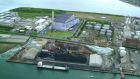 Computer generated image of proposal: US company Covanta is to spend €500m on the Poolbeg incinerator, with another €100m coming from the four Dublin local authorities 