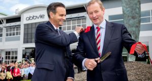 abbvie sligo gonzalez rick investment announces million facility taoiseach enda expanded kenny newly executive chief opening official last year