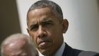 US president Barack Obama. Photograph: Brendan Smialowski/AFP/Getty Images