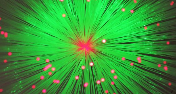Optical fibre: researchers at San Diego received data after it voyaged 12,000km through cables with standard amplifiers and no electronic regenerators.
