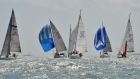 Boats in Dublin Bay compete in the Dun Laoghaire Regatta where winds caused the postponement of some classes. Photograph: Alan Betson/The Irish Times.