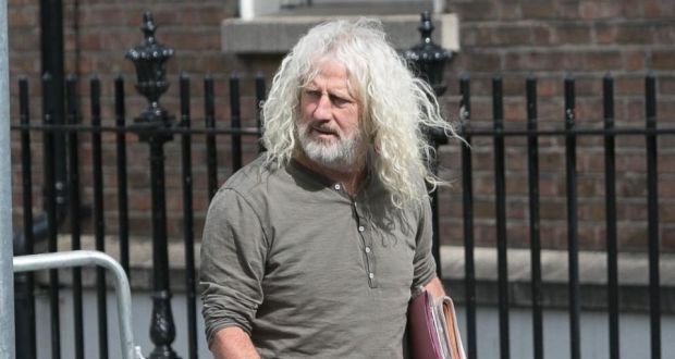 During a debate on Northern Ireland, Independent TD Mick  Wallace questioned the sale of the Northern Ireland loan portfolio of 850 properties. File photograph: Gareth Chaney/Collins