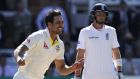 England capitulated to 103 all out to hand Australia a 405 run win in the second Ashes Test match at Lord’s. Photograph: Afp