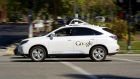 Proving ground: Google has been testing its own self-driving cars, in Silicon Valley and, now, Austin, Texas. Photograph: David Paul Morris/Bloomberg