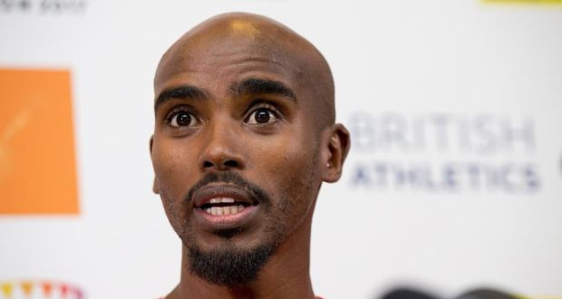 Mo Farah is preparing to defend his 5,000m and 10,000m titles in Rio.   Photograph: Barry Coombs/PA Wire.