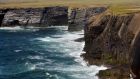  Cliffs along the Loop Head Peninsula near Kilkee, Co Clare. Photograph: Alan Betson /The Irish Times