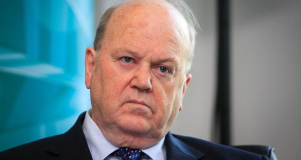 Minister for Finance Michael Noonan. ‘In many respects, the Irish economy is now on autopilot: the policy parameters are known and set by our European masters.’ Photograph: Collins