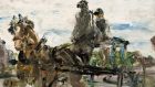 Detail from The Learner by Jack B Yeats, one of the paintings already consigned to The Irish Sale at Sotheby’s in London on October 21st 