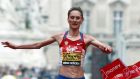 Russia’s Liliya Shobukhova: the former London Marathon winner has been banned for 14 months.   Photo: Sean Dempsey/PA