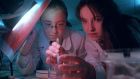 The Young Scientist travel fund is aimed at encouraging competitors, like  Aoife Brennan and Laura Mc Kenna, to enter the annual exhibition which takes place in the RDS in Dublin every January. Photograph: Fennells