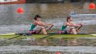 Helen Hannigan (left) and Lisa Dilleen will represent Ireland in the double sculls at the World Rowing Championships in Aiguebelette in France.