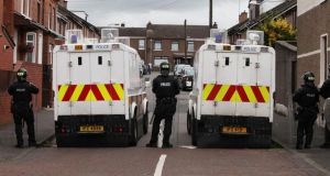 Kevin McGuigan was hit with repeated gunfire at his home in the nationalist Short Strand area of east Belfast on Wednesday night. File photograph: Stephen Kilkenny/PA Wire