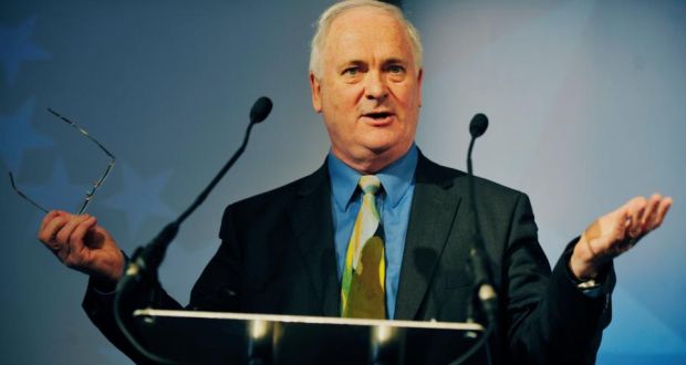John Bruton: ‘The Department of Health, has been responsible for 70 per cent of the breaches in the ceilings (which altogether totalled over €600 million)’. Photograph: Aidan Crawley