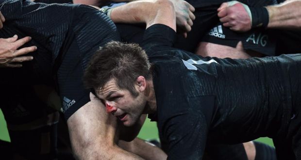  Richie McCaw will become the most capped test player in international rugby history this weekend. Photograph: EPA