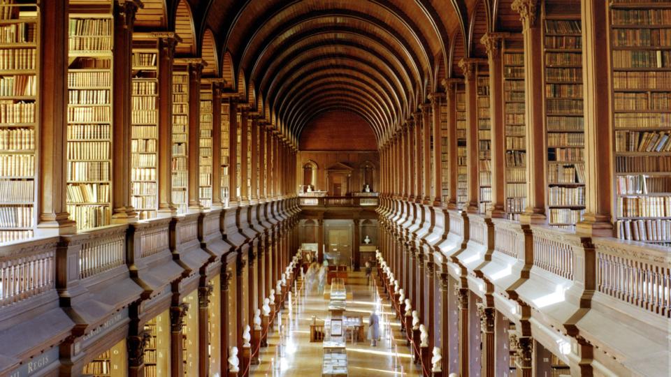 Trinity College Dublin’s Old Library.