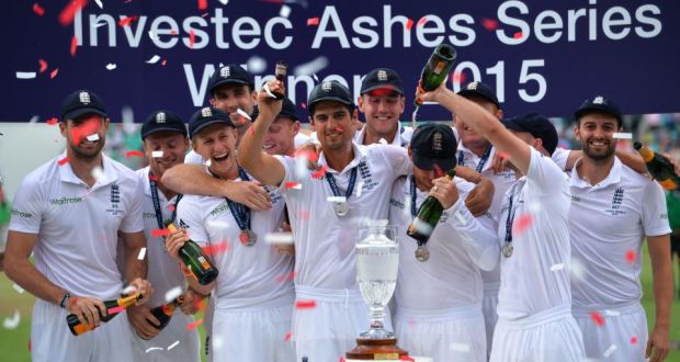 England regained The Ashes despite a final Test defeat at the Oval, winning the series 3-2. Photogrpah: Afp 