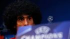 Manchester United’s Marouane Fellaini: “In the past I played number 10 and number nine sometimes when I had to help the team,“ he said. “It’s not important where I play, it’s important to win the game. 
