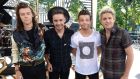 Remaining One Direction members Harry Styles, Liam Payne, Louis Tomlinson and Niall Horan. Photograph: Kevin Mazur/WireImage
