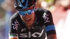 Team Sky rider Nicolas Roche of Ireland during the Vuelta Tour of Spain cycling race. Photograph: Jon Nazca/Reuters