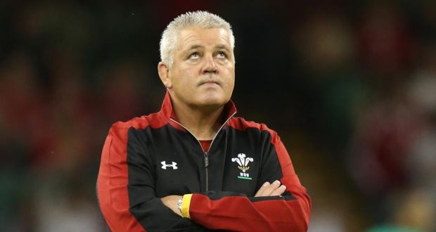 Wales coach Warren Gatland has yet to indicate who would provide “suitably trained and experienced” cover at hooker in the event of either Ken Owens or Scott Baldwin getting injured. Photograph:  Getty Images.