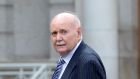 Former chief executive of Irish Nationwide Building Society Michael Fingleton arriving at the Oireachtas Banking Inquiry on Wednesday. Photograph: Eric Luke/The Irish Times