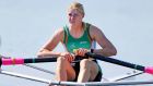 Ireland’s Sanita Puspure will need to finish in the top three of  Sunday’s B Final at the World Rowing Championship in France   to qualify for the Olympic Games. Photograph:  Morgan Treacy/Inpho