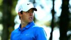 Rory McIlroy made the cut at the Deutsche Bank Open by a single shot in Boston. Photograph: Getty