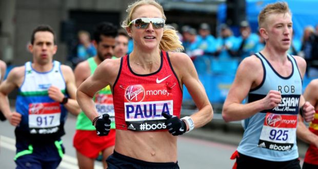 Paula Radcliffe, who is the world record holder in women’s marathon. Photograph: Ian Walton/Getty Images