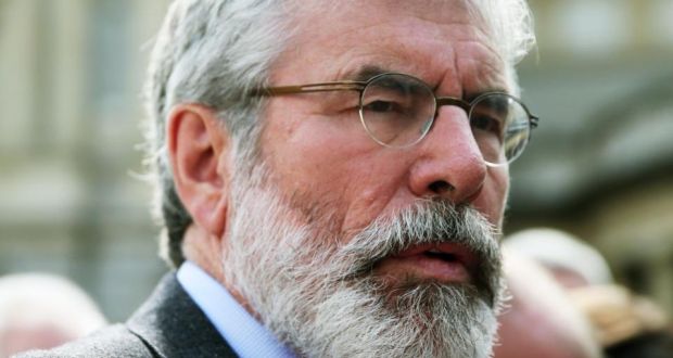 Sinn Féin leader Gerry Adams has called on the Taoiseach to call an election and face the electorate without delay. Photograph: Brian Lawless/PA Wire.