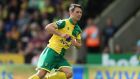 Wes Hoolahan of Norwich City looks on as he scores his team’s second goal during the Barclays Premier League match against Bournemouth. Photograph: Dan Mullan/Getty Images