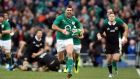  Rob Kearney scores against the All Blacks: “It’s very hard to find a weakness but they are beatable. Ireland players know this now.” Photograph: Dan Sheridan/Inpho