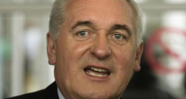 Bertie Ahern spoke said of the idea of gender quotas: “I don’t agree with it, I think it is zany.” Photograph: Dara Mac Dónaill/The Irish Times