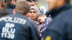 Politicians see refugees as a young workforce which will  defuse Germany’s demographic time bomb. Photograph: Dominic Ebenbichler/Reuters