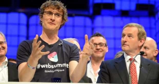 Taoiseach Enda Kenny described Paddy Cosgrave’s decision to relocate the Web Summit as “an individual choice”, saying it was not a question of the Government’s failure to reach Mr Cosgrave’s demands. Photograph: Eric Luke/The Irish Times