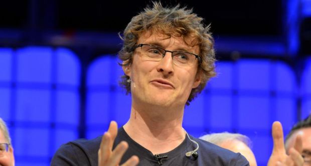 Paddy Cosgrave, founder of The Web Summit. Photograph: Eric Luke/The Irish Times