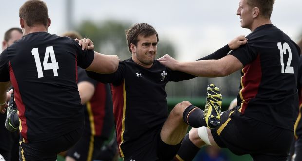 Bristol fullback Matthew Morgan will make his first World Cup start for Wales against Fiji on Thursday. Photograph: Afp