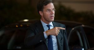 Dutch prime minister Mark Rutte. There have been reports of one prospective politician telling a youth wing meeting of Rutte’s Liberal party that he feared “beheadings” on the streets. Photographer: Jasper Juinen/Bloomberg 
